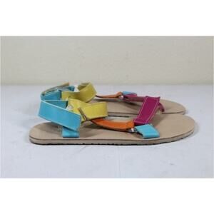 Zeazoo Rainbow Olymp leather sandals Vibram EU 38 US 7.5
